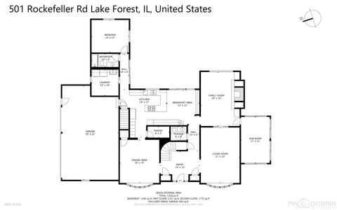 Tiny photo for 501 Rockefeller Road, Lake Forest, IL 60045 (MLS # 12508882)