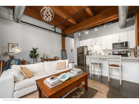 Tiny photo for 1500 W Monroe Street #215, Chicago, IL 60607 (MLS # 12619705)