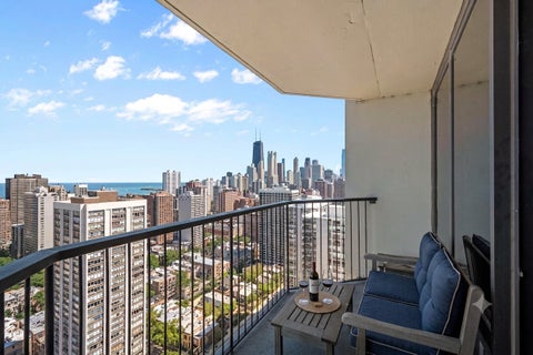 Tiny photo for 1560 N Sandburg Terrace #3602-04, Chicago, IL 60610 (MLS # 12736411)