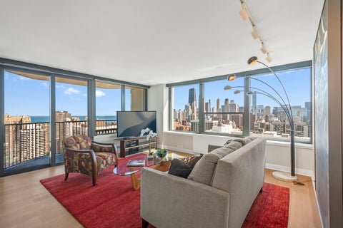 Tiny photo for 1560 N Sandburg Terrace #3602-04, Chicago, IL 60610 (MLS # 12736411)