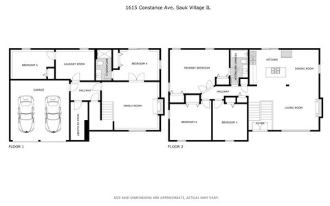 Tiny photo for 1615 Constance Avenue, Sauk Village, IL 60411 (MLS # 12537388)