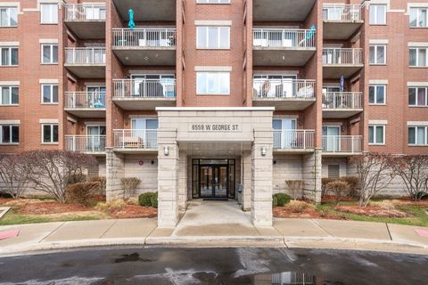 Tiny photo for 6559 W George Street #309, Chicago, IL 60634 (MLS # 12686033)
