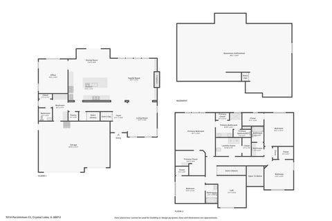 Tiny photo for 1014 Persimmon Court, Crystal Lake, IL 60012 (MLS # 12607286)