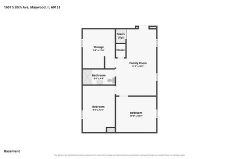 Tiny photo for 1601 S 20th Avenue, Maywood, IL 60153 (MLS # 12768155)