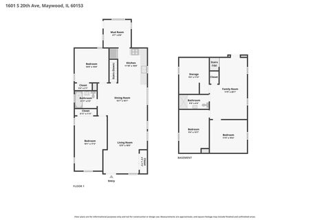 Tiny photo for 1601 S 20th Avenue, Maywood, IL 60153 (MLS # 12768155)