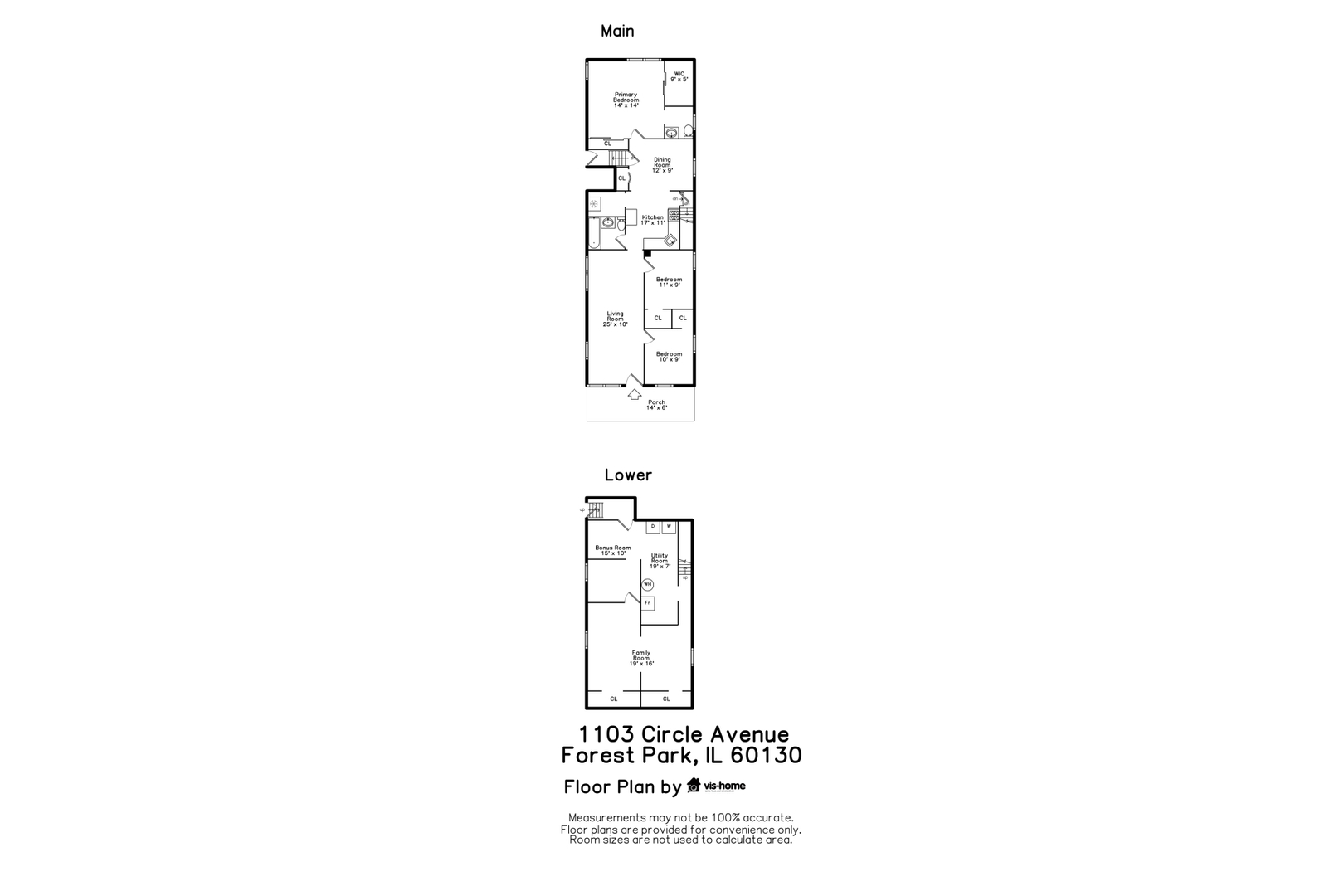 Forest Park, Illinois 60130, United States, 3 Bedrooms Bedrooms, ,2 BathroomsBathrooms,Residential,Active,213931