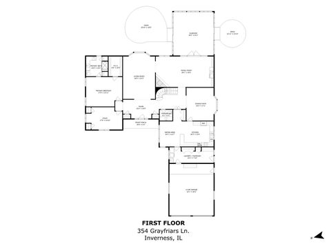 Tiny photo for 354 Grayfriars Lane, Inverness, IL 60067 (MLS # 12444940)