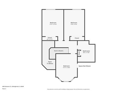 Tiny photo for 408 Delaware Circle, Bolingbrook, IL 60440 (MLS # 12508149)