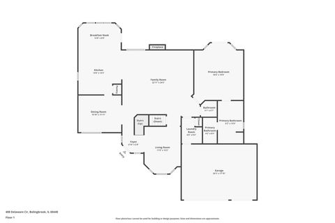 Tiny photo for 408 Delaware Circle, Bolingbrook, IL 60440 (MLS # 12508149)