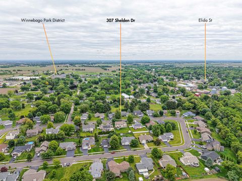 Tiny photo for 307 Shelden Drive, Winnebago, IL 61088 (MLS # 12372017)