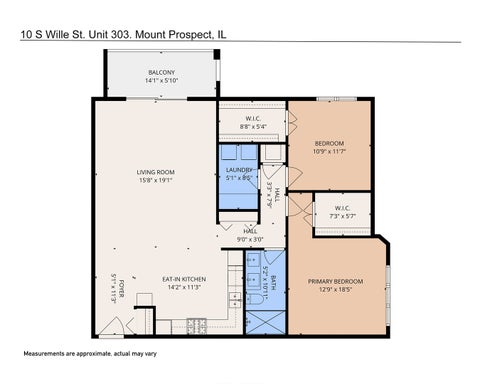 Tiny photo for 10 S Wille Street #303, Mount Prospect, IL 60056 (MLS # 12776490)