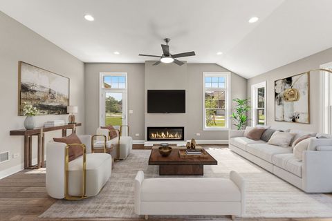 Tiny photo for 11289 Tuscany Lane, Lemont, IL 60439 (MLS # 12188294)