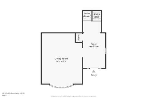 Tiny photo for 239 Oxford Court, Bloomingdale, IL 60108 (MLS # 12725603)