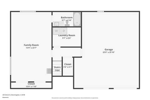 Tiny photo for 239 Oxford Court, Bloomingdale, IL 60108 (MLS # 12725603)