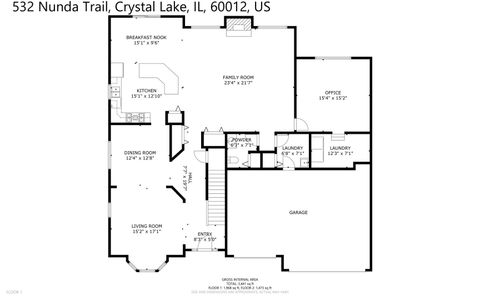 Tiny photo for 532 Nunda Trail, Crystal Lake, IL 60012 (MLS # 12370210)