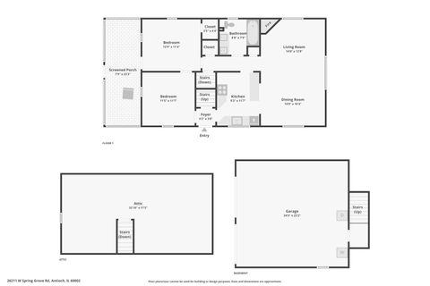 Tiny photo for 26211 W Spring Grove Road, Antioch, IL 60002 (MLS # 12359716)