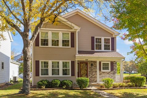 Tiny photo for 334 Ogden Falls Boulevard, Oswego, IL 60543 (MLS # 12500499)