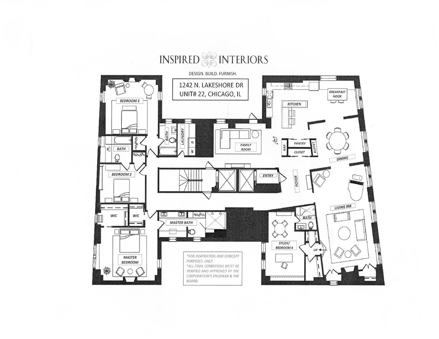 1242 N LAKE SHORE Drive 22