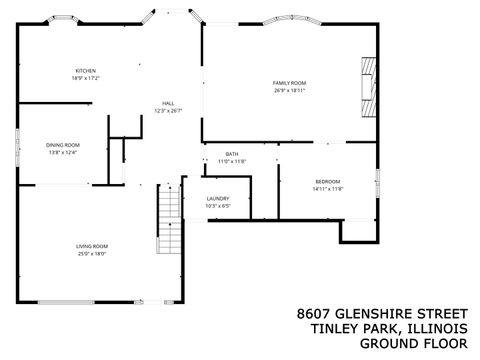 Tiny photo for 8607 Glenshire Street, Tinley Park, IL 60487 (MLS # 12481362)