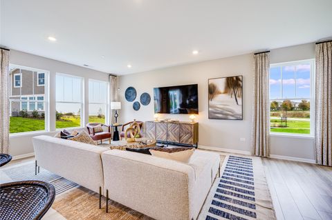 Tiny photo for 458 Hathaway Lane, Oswego, IL 60543 (MLS # 12297667)