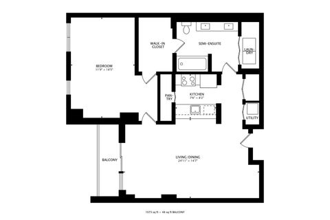 Tiny photo for 44 N VAIL Avenue #505, Arlington Heights, IL 60005 (MLS # 12621641)