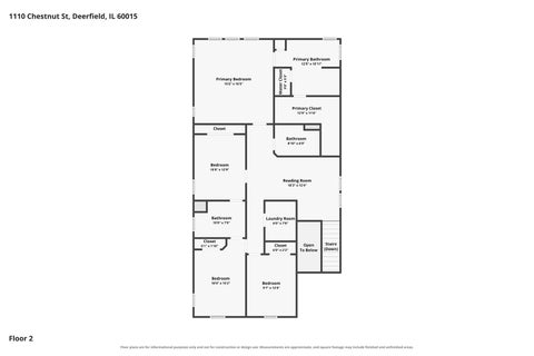 Tiny photo for 1110 Chestnut Street, Deerfield, IL 60015 (MLS # 12753406)