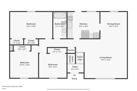 Tiny photo for 801 Sheridan Drive, Wauconda, IL 60084 (MLS # 12719630)