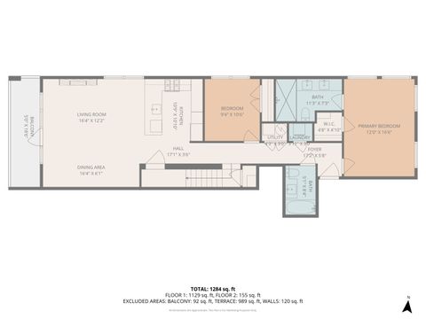 Tiny photo for 2237 N Hoyne Avenue #3N, Chicago, IL 60647 (MLS # 12516548)