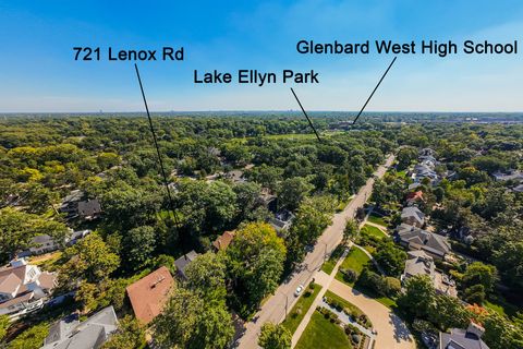 Tiny photo for 721 Lenox Road, Glen Ellyn, IL 60137 (MLS # 12465741)