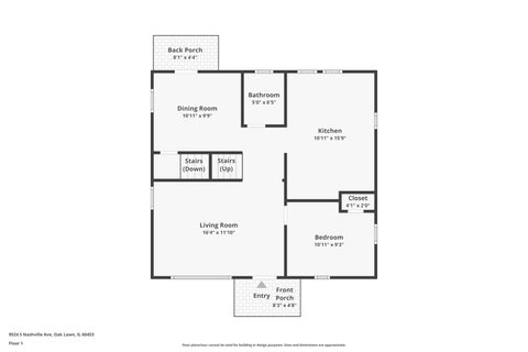 Tiny photo for 9524 Nashville Avenue, Oak Lawn, IL 60453 (MLS # 12716795)