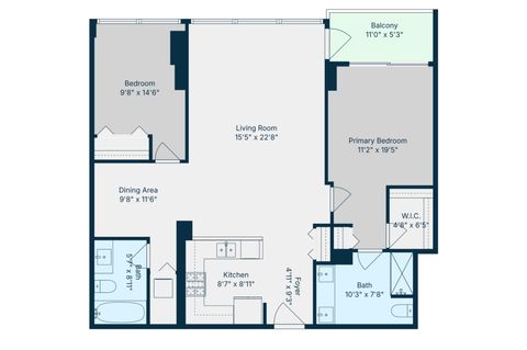 Tiny photo for 1901 S Calumet Avenue #2303, Chicago, IL 60616 (MLS # 12584910)
