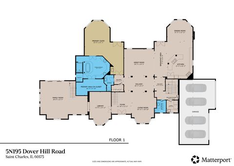 Tiny photo for 5N195 Dover Hill Road, St. Charles, IL 60175 (MLS # 12631841)