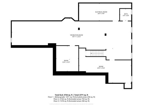 Tiny photo for 8261 Lake Ridge Drive, Burr Ridge, IL 60527 (MLS # 12573859)