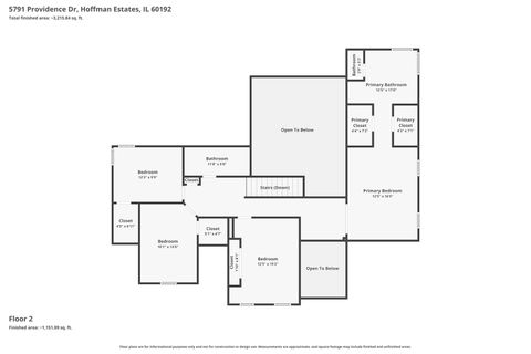 Tiny photo for 5791 Providence Drive, Hoffman Estates, IL 60192 (MLS # 12635450)