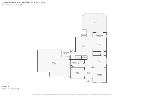 Tiny photo for 5791 Providence Drive, Hoffman Estates, IL 60192 (MLS # 12635450)
