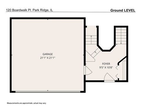 Tiny photo for 120 Boardwalk Place #120, Park Ridge, IL 60068 (MLS # 12683547)