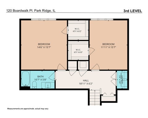 Tiny photo for 120 Boardwalk Place #120, Park Ridge, IL 60068 (MLS # 12683547)