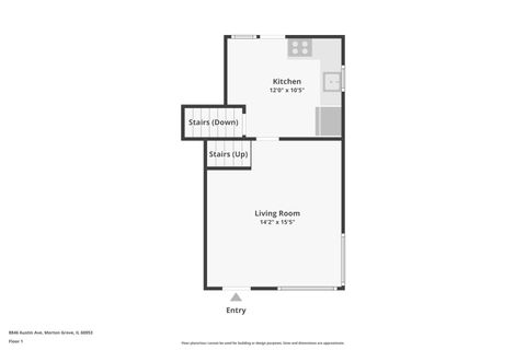 Tiny photo for 8846 Austin Avenue, Morton Grove, IL 60053 (MLS # 12578650)