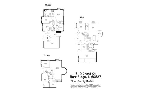 Tiny photo for 610 Grant Court, Burr Ridge, IL 60527 (MLS # 12702919)