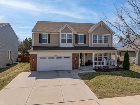 Tiny photo for 1863 Lake Bluff Lane, Pingree Grove, IL 60140 (MLS # 12610005)