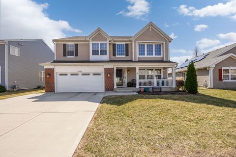 Photo of 1863 Lake Bluff Lane, Pingree Grove, IL 60140 (MLS # 12610005)