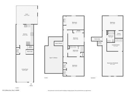 Tiny photo for 3312 Gilboa Avenue, Zion, IL 60099 (MLS # 12620504)