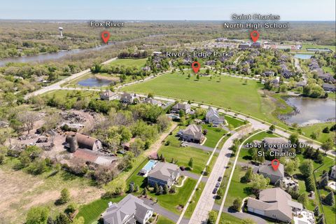 Tiny photo for 4545 Foxgrove Drive, St. Charles, IL 60175 (MLS # 12484329)