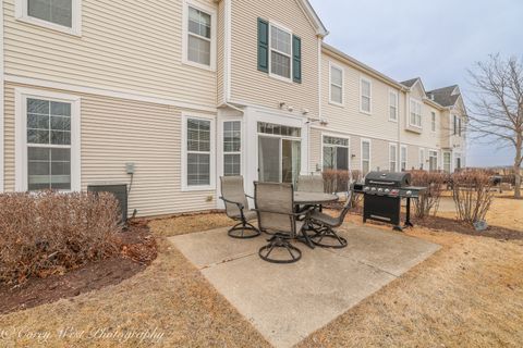 Tiny photo for 201 Barrett Drive #A, Yorkville, IL 60560 (MLS # 12587463)