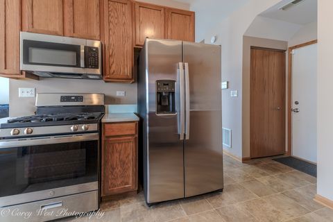 Tiny photo for 201 Barrett Drive #A, Yorkville, IL 60560 (MLS # 12587463)