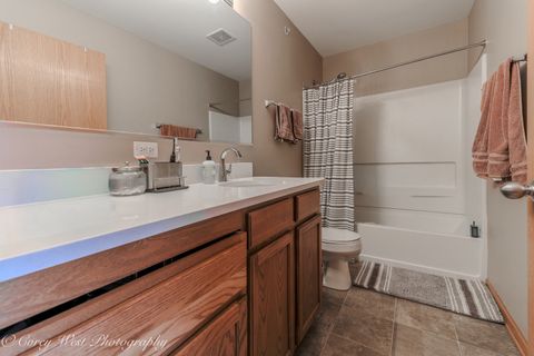 Tiny photo for 201 Barrett Drive #A, Yorkville, IL 60560 (MLS # 12587463)