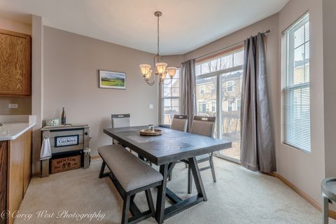 Tiny photo for 201 Barrett Drive #A, Yorkville, IL 60560 (MLS # 12587463)