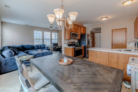 Tiny photo for 201 Barrett Drive #A, Yorkville, IL 60560 (MLS # 12587463)