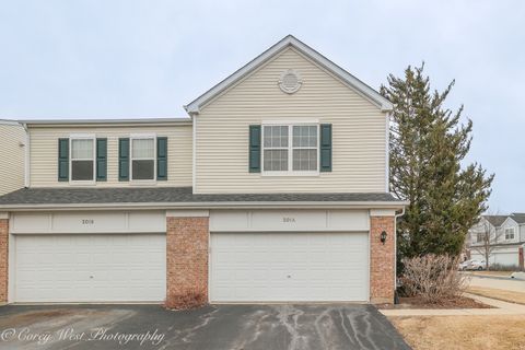 Tiny photo for 201 Barrett Drive #A, Yorkville, IL 60560 (MLS # 12587463)