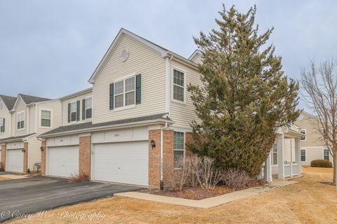 Tiny photo for 201 Barrett Drive #A, Yorkville, IL 60560 (MLS # 12587463)